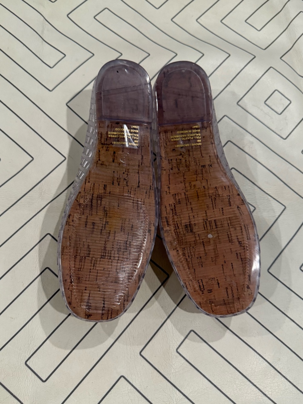 Steve Madden Grove Clear Jelly Flat - Picture 11 of 12
